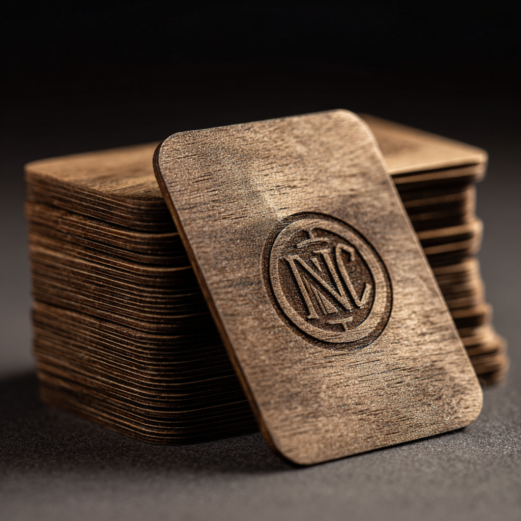 Premium Wooden NFC Card